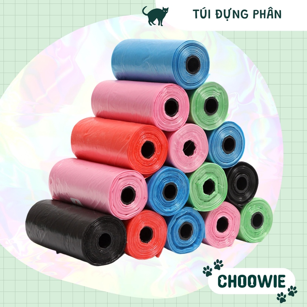 Túi rác dọn phân thú cưng 22*30 cm | Phụ kiện thú cưng