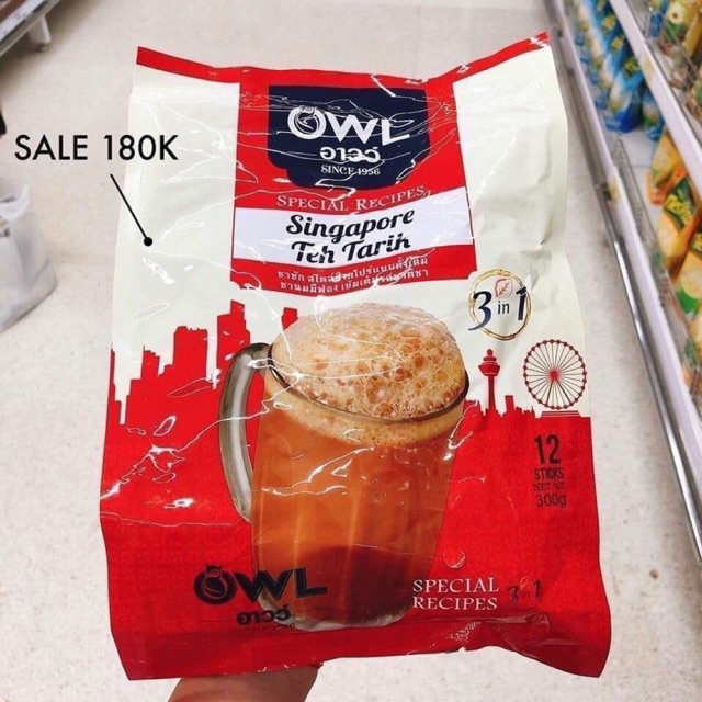 Trà sữa OWL nhập khẩu Singapore