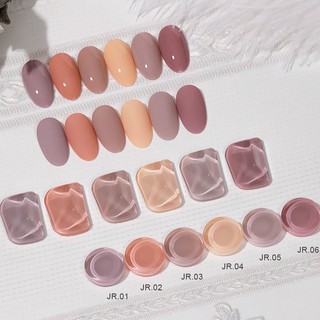 Sơn gel AS - màu hồng nude mã JR