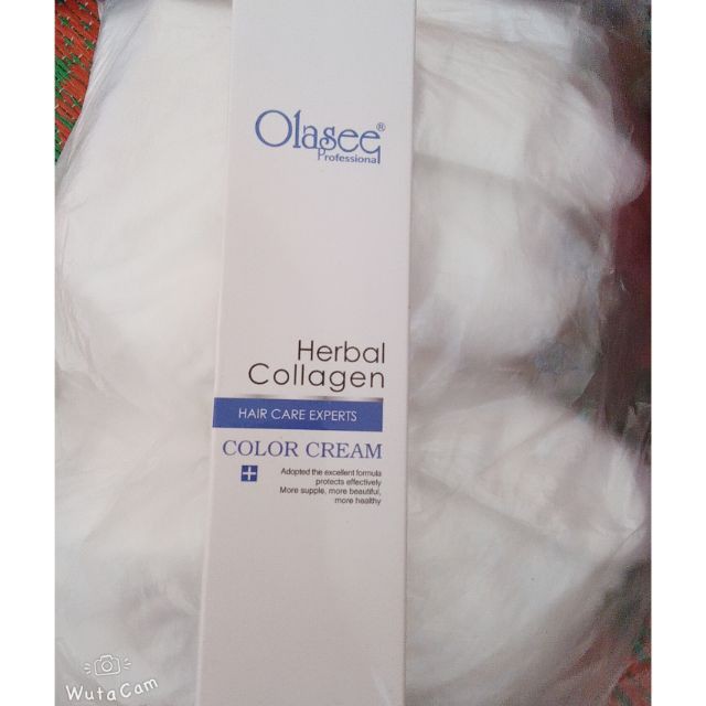 Thuốc nhuộm tóc Olasee herbal collagen 100ml