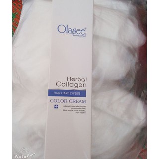 Thuốc nhuộm tóc Olasee herbal collagen 100ml