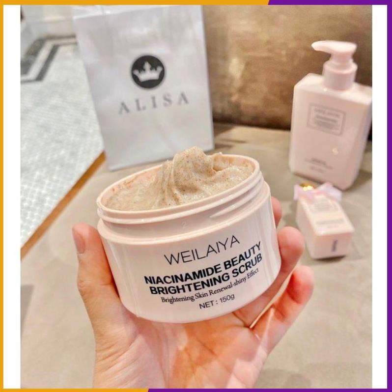Tẩy Tế Bào Chết Body WEILAIYA Giúp Da Trắng Mịn Căng Tròn Sáng Bóng | BigBuy360 - bigbuy360.vn
