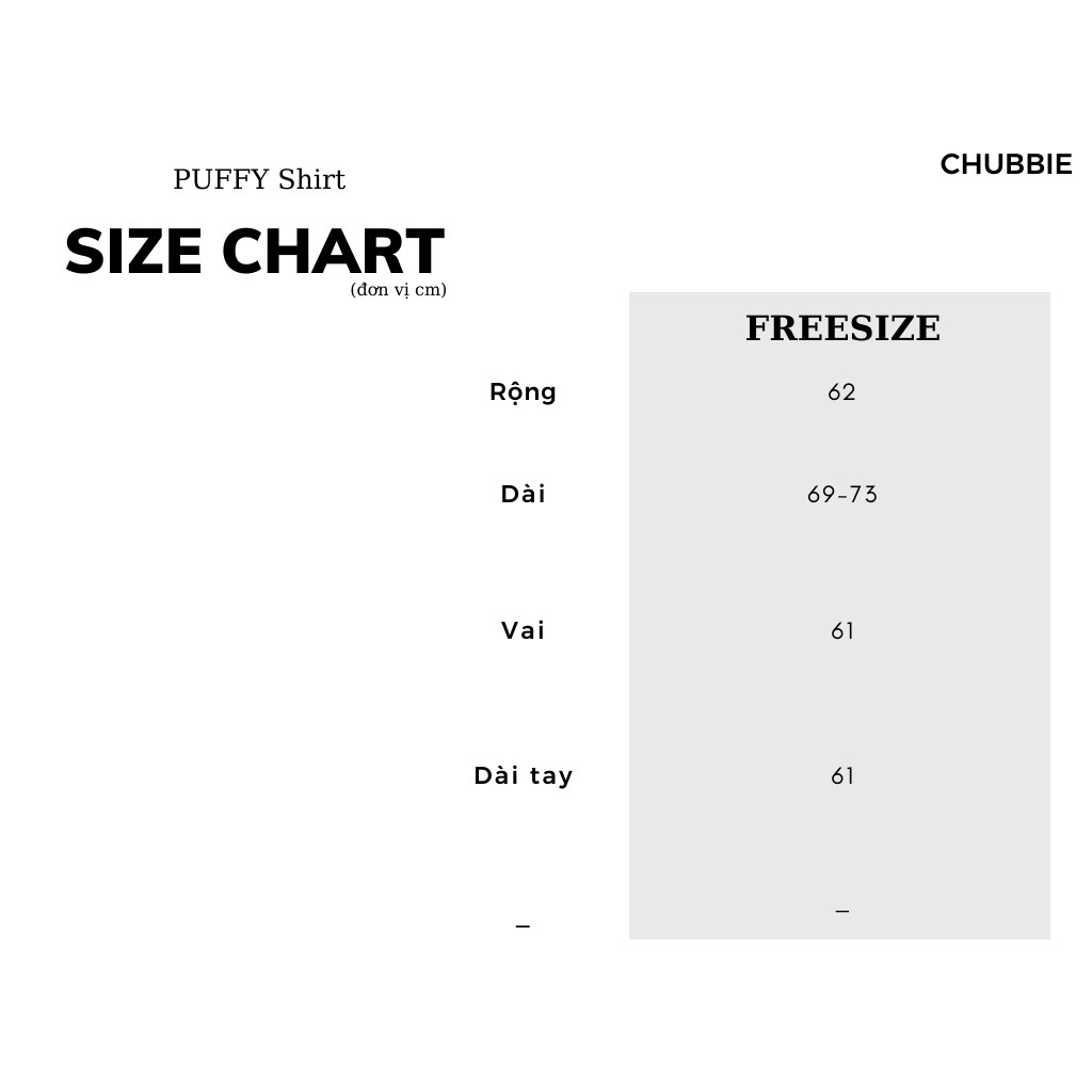  Áo sơmi đũi mịn ít nhăn CHUBBIE Puffy Shirt | BigBuy360 - bigbuy360.vn