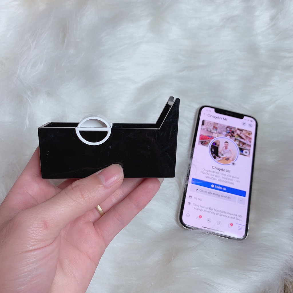 Cắt băng keo nối mi dạng để bàn