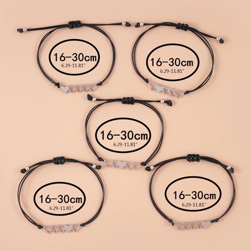 Set 5 Vòng Tay Dành Cho Cặp Đôi / Bạn Bè