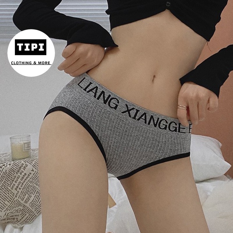 Quần lót gân tăm cạp chữ Liang Xiangge B1 | BigBuy360 - bigbuy360.vn