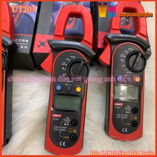 Đồng hồ ampe kìm ut203