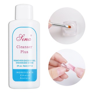 Nước lau gel,tẩy móng,rửa cọ Sina