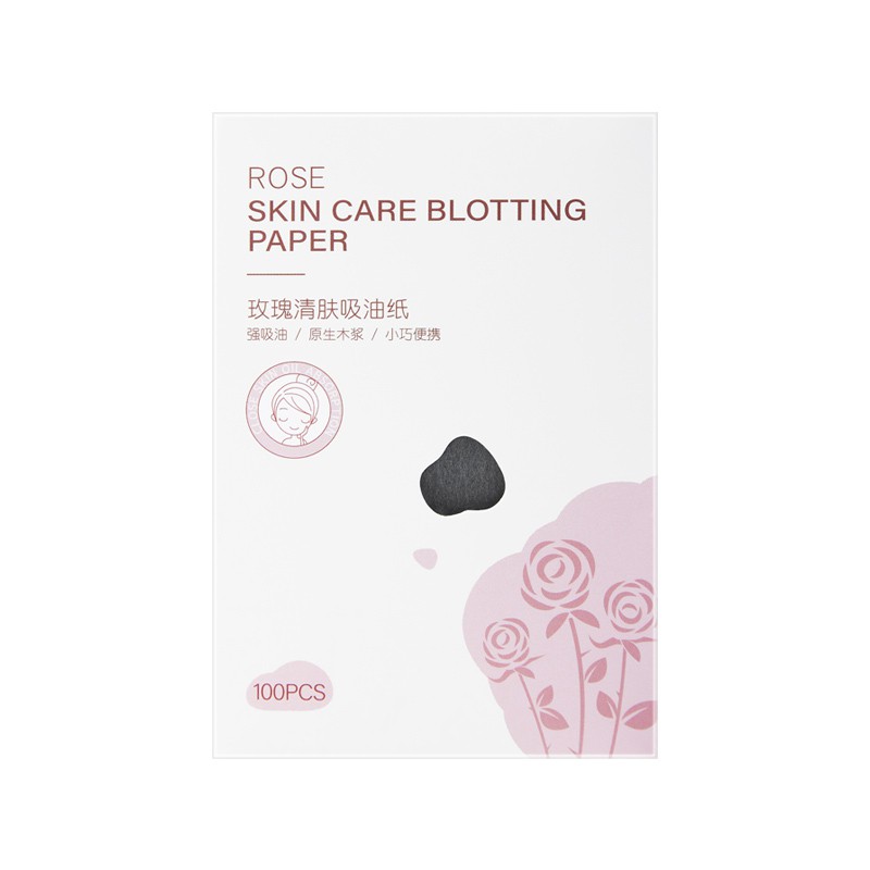 Set 100 Tờ Giấy Thấm Dầu Làm Sạch Da Mặt Kiềm Dầu MACAIER NO.139