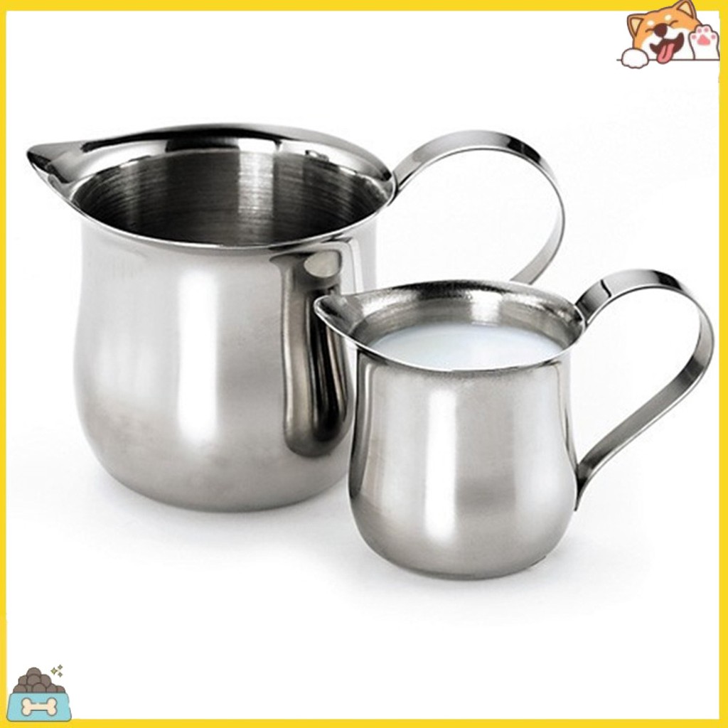 Cốc nước bằng thép không gỉ với tay cầm tiện dụng 60 / 85 / 150ml