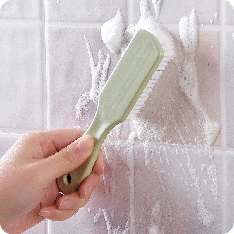 Cây bàn chải giặt giày, tất, cọ rửa có tay cầm đa năng