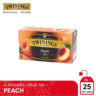 Trà Túi lọc Twinings Vị Đào - Peach Tea - Trà đào