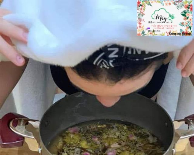 Thảo dược xông mặt lá _ gói 50g  handmade