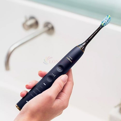 Bàn chải điện Philips Sonicare 9700 DiamondClean Smart HX9957 - Hàng nhập khẩu