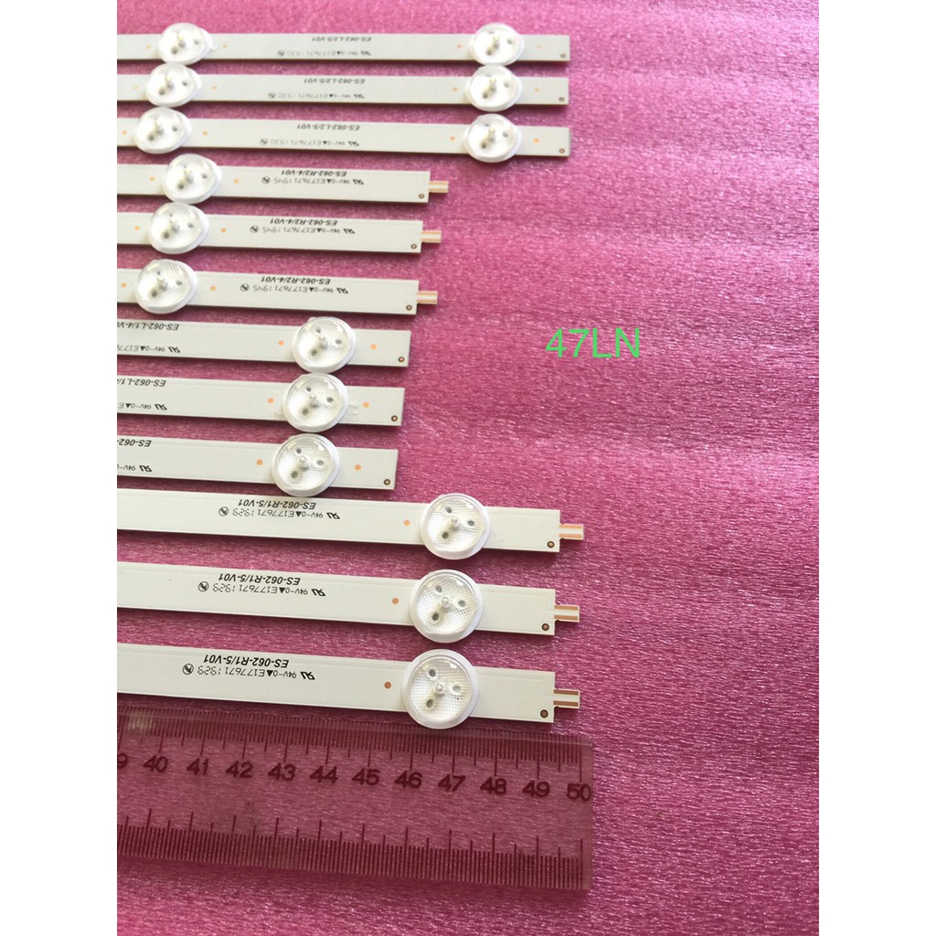 BỘ LED TIVI LG 47LN CHÓA NHỎ 3V | BigBuy360 - bigbuy360.vn