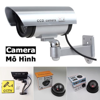 Camera Mô Hình Chống Trộm - Camera Giả Kiểu Mới CCD - Mô Phỏng Có Đèn Báo Và Dây Điện