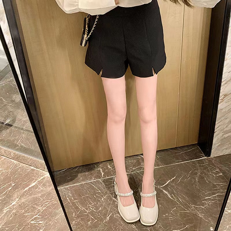 Giày Cao Gót Da Mũi Vuông Phong Cách Retro Cho Nữ