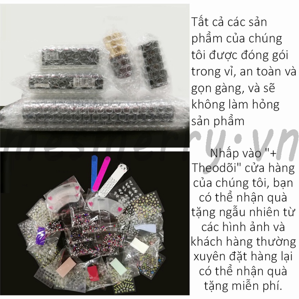 Sơn móng dạng Gel  mau khô 12 ml thời trang móng làm nail mi [không cần hơ máy]