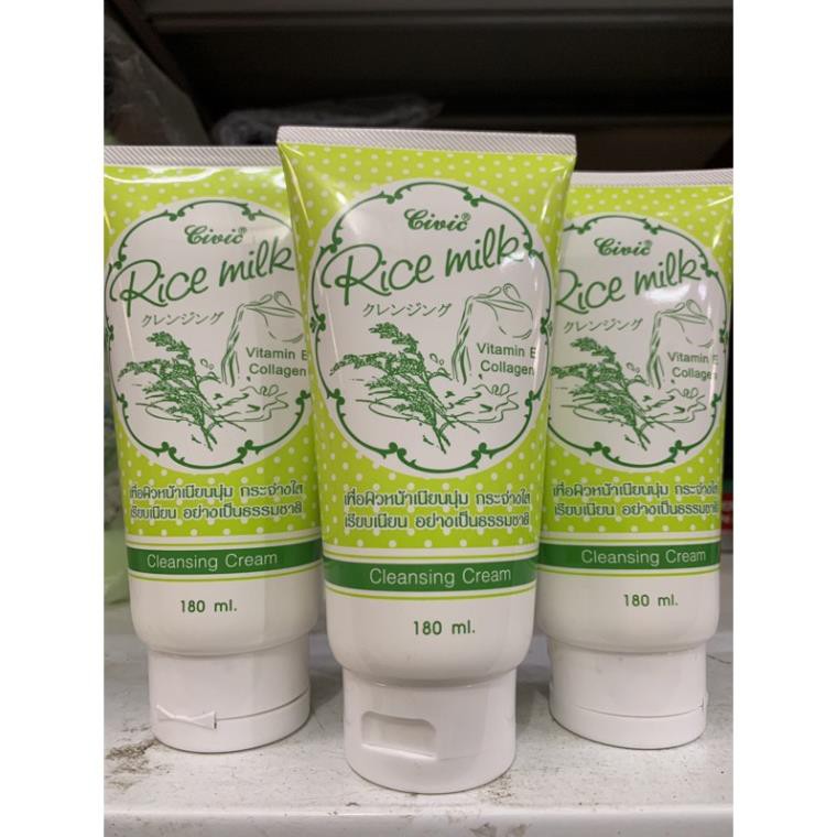Sữa rửa mặt gạo Civic Rice Milk Thái Lan 180ml