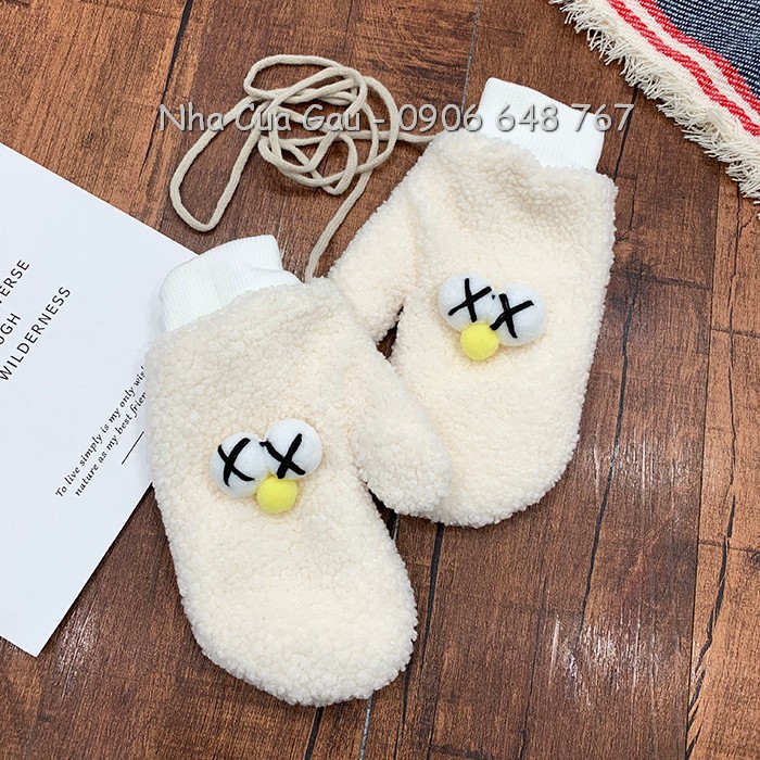 Bao tay lông xù cực ấm hàng Thu Đông về nhiều màu