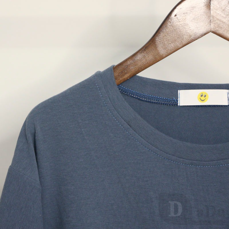 Áo thun DADUHEY 100% cotton tay ngắn cổ tròn size lớn có nhiều màu