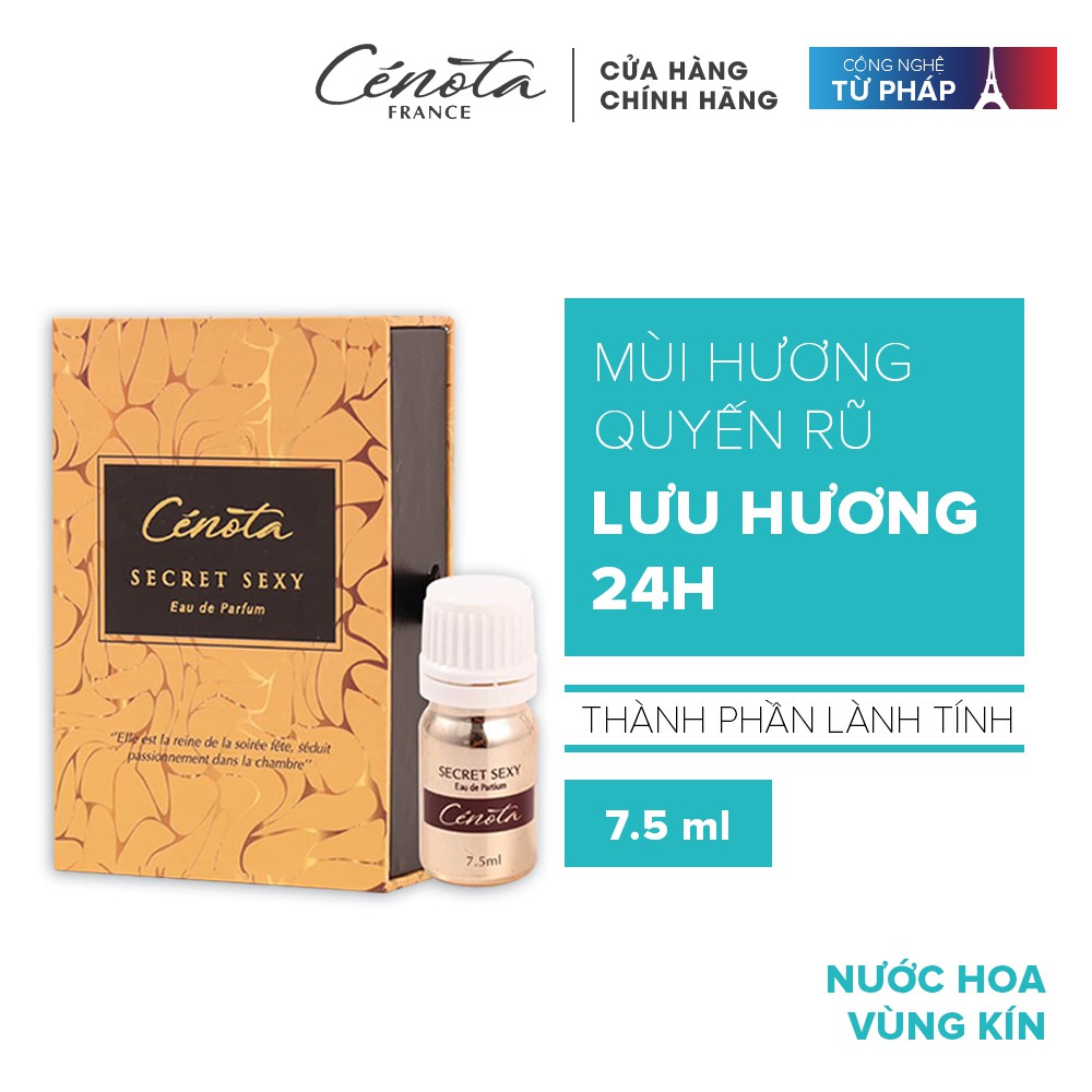 [Mã FMCGMALL giảm 8% đơn 250K] Nước Hoa Vùng Kín Cenota Secret Sexy 5ml