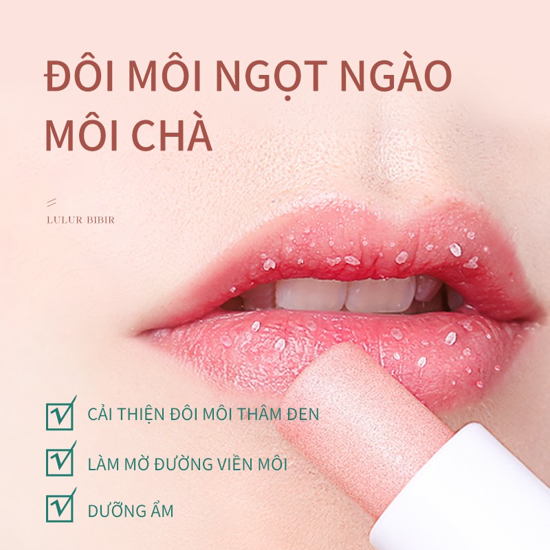 Son Tẩy Tế Bào Chết Môi Soon Pure Dưỡng Ẩm Giảm Nếp Nhăn Môi 5g