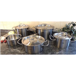 Bộ nồi FISSLER ORIGINAL PROFI NẮP VUNG THÉP