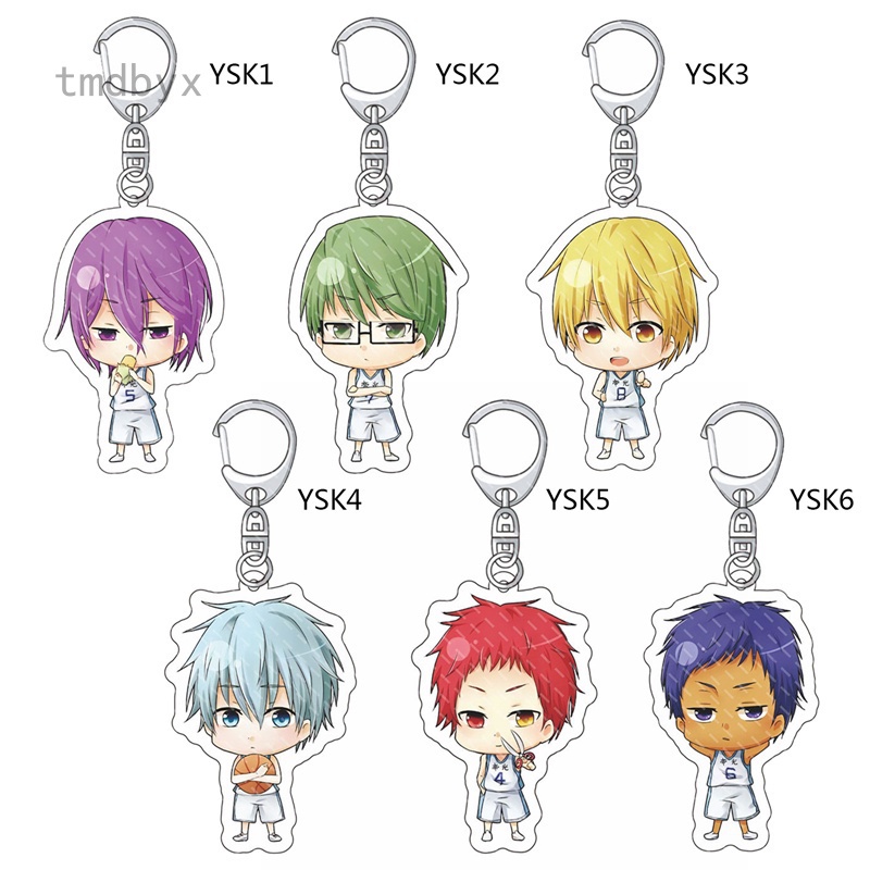 Tmdbyx Móc khóa hình nhân vật Kuroko dễ thương