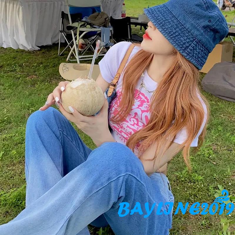 Áo Thun Lửng Tay Ngắn Cổ Tròn In Họa Tiết Đồ Họa Cổ Điển Dành Cho Nữ