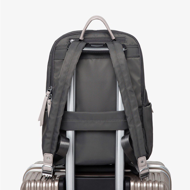 MINGKE Balo Đựng Laptop 13 14 15.6 Inch Chống Sốc Chống Thấm Nước Phong Cách Công Sở Cho Nữ