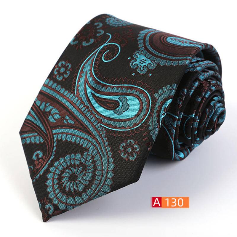 Cà Vạt Họa Tiết Hoa Phong Cách Cổ Điển Lịch Lãm Cho Nam 24H