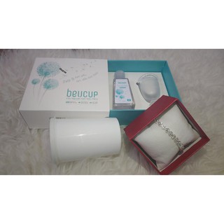 Cốc nguyệt san Beucup + Đủ quà như hình ( hàng chính hãng công ty)