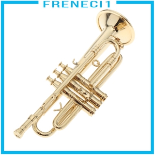 Mô Hình Kèn Trumpet 9cm Trang Trí Nhà Búp Bê Tỉ Lệ 1 / 6