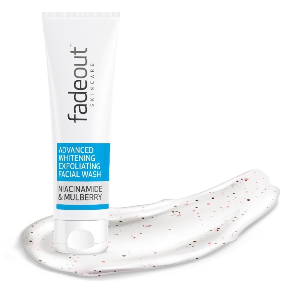 Sữa Rửa Mặt Fadeout Dưỡng Trắng Da Tối Ưu Advanced Whitening Exfoliating Facial Wash 100ml