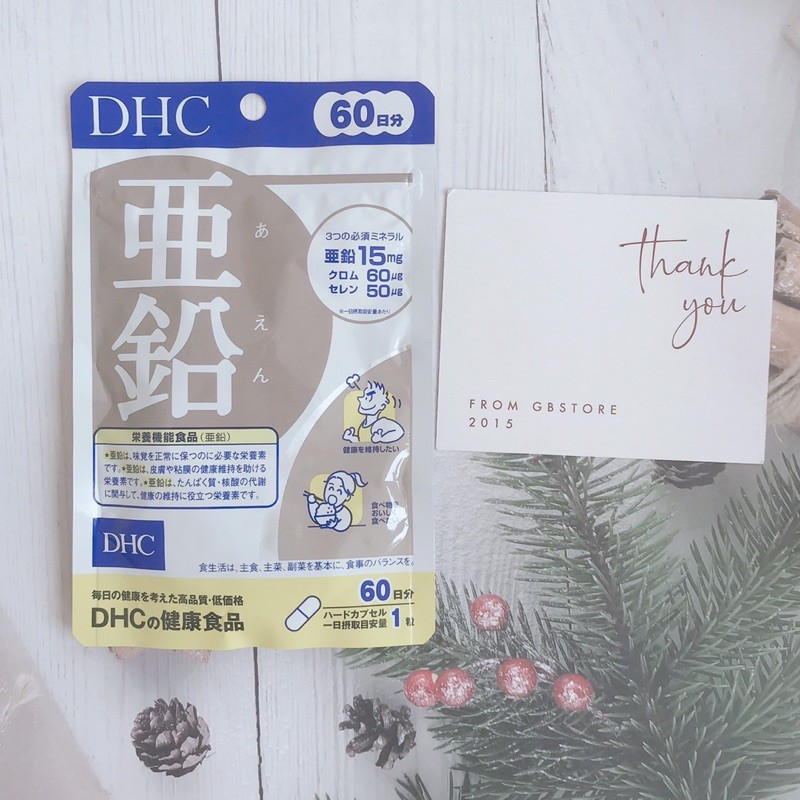 ( Hàng Chính Hãng ) Viên uống giảm mụn nội tiết, bổ sung Kẽm DHC | BigBuy360 - bigbuy360.vn