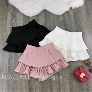 Chân váy xếp ly 3 tầng