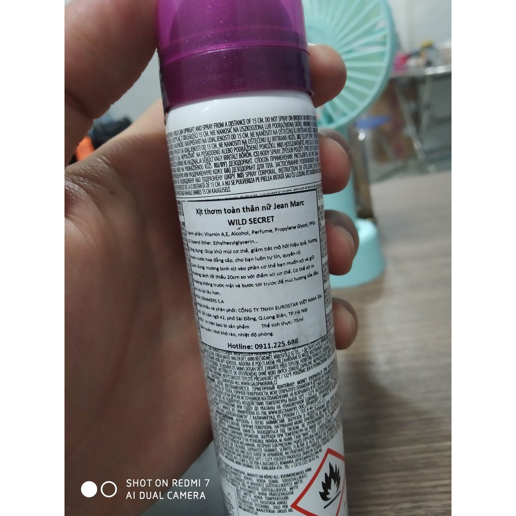 [SALE 50% + TẶNG MẶT NẠ] XỊT NƯỚC HOA NỮ JEAN MARC BA LAN 75ml | BigBuy360 - bigbuy360.vn