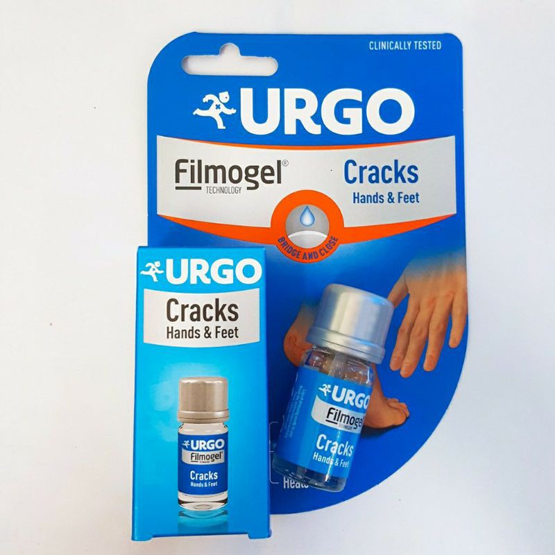 Dung Dịch Urgo Cracks Filmogel Hỗ Trợ Da Nứt Nẻ, Giúp Liền Da, Giảm Đau (Lọ 3,25ml)