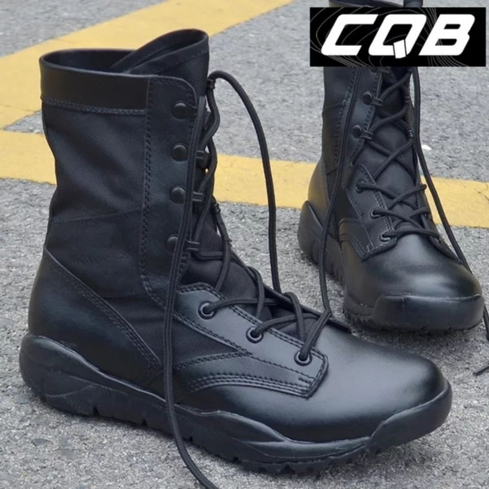 Cqb Giày Bốt Chiến Thuật Siêu Nhẹ Thoáng Khí size 36-45 Cho Nam Nữ
