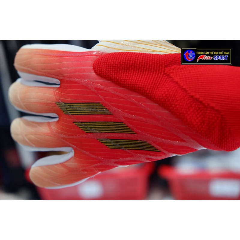 Găng Tay thủ môn  X GL PRO (không xương) - ĐỎ CAM(size 8-9-10)