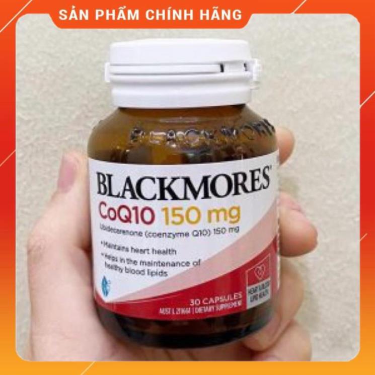 Viên uống bổ tim CoQ10 hãng Blackmore chính hãng Úc 30 viên mẫu mới 2021