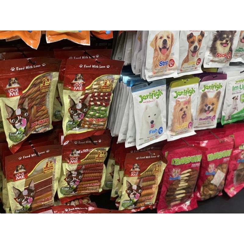 🇹🇭Snack LOVEME Dạng Thanh Que Mềm Nhiều Vị - LOVE ME SNACKS 450g