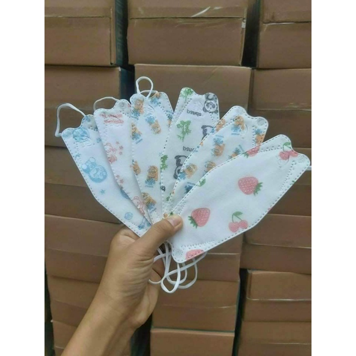 [ Túi zip 10c ] KHẨU TRANG KF94 TRẺ EM KHÁNG KHUẨN
