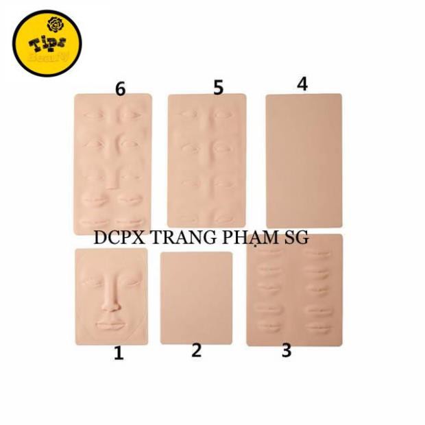 DA 3D MÔI TẬP PHUN XĂM - Da 3d môi - da tập phun xăm - dụng cụ phun xăm