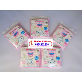 Khăn sữa xô Nhật có hình siêu thấm cho bé