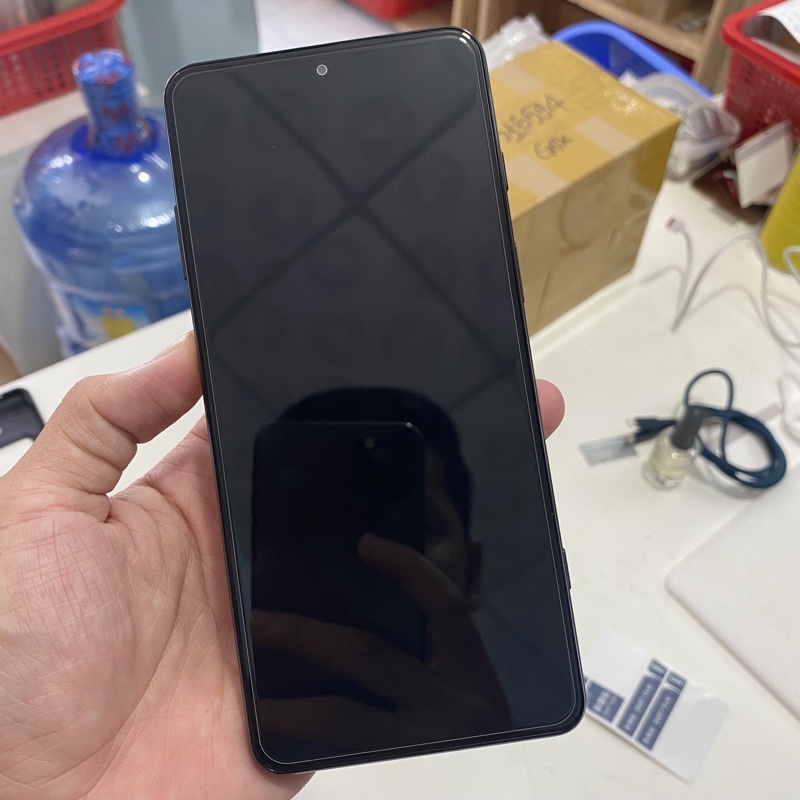 Cường lực Black Shark 4, Black Shark 5/RS/Pro, cường lực Xiaomi Black Shark chính hãng GOR, Tặng keo chống hở mép