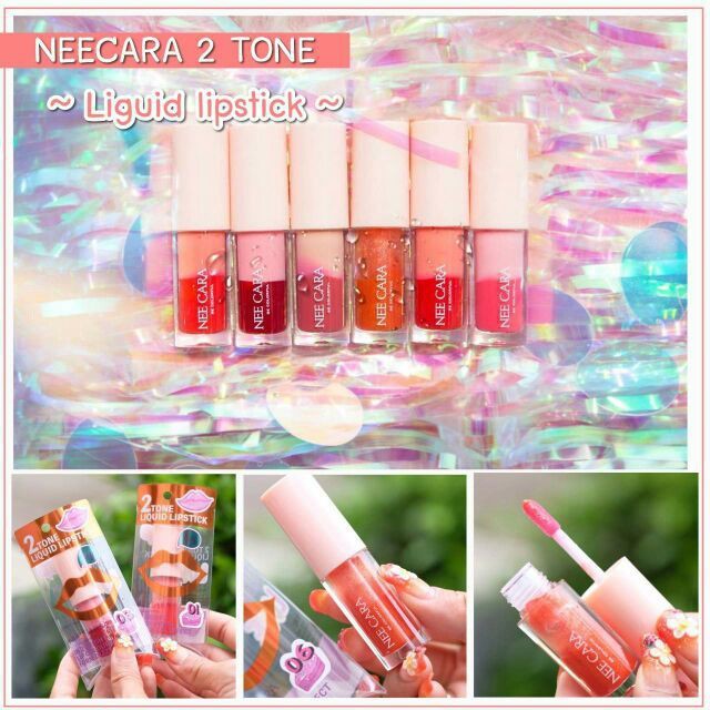 [ HÀNG CÓ SẴN ] SON NEE CARA TINT BÓNG "2 TONE LIQUID LIPSTICK" | BigBuy360 - bigbuy360.vn