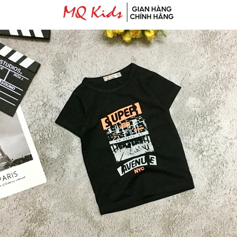 Áo size đại in bé trai 21_40Kg💥BIG SIZE 💥 Áo phông tay lỡ trẻ em chất mềm mịn