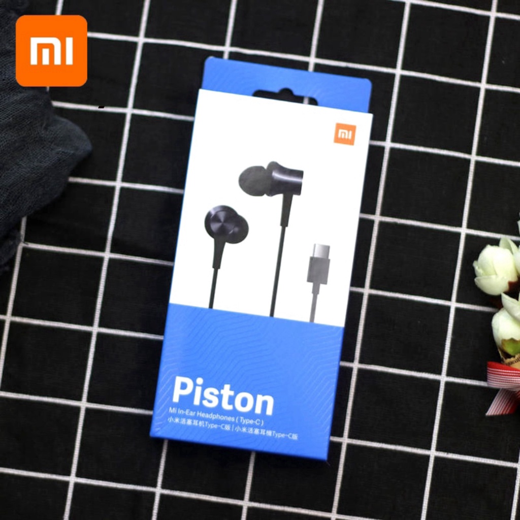 Tai nghe nhét tai Xiaomi Piston 3 cổng USB Type-C kèm mic cho điện thoại Huawei